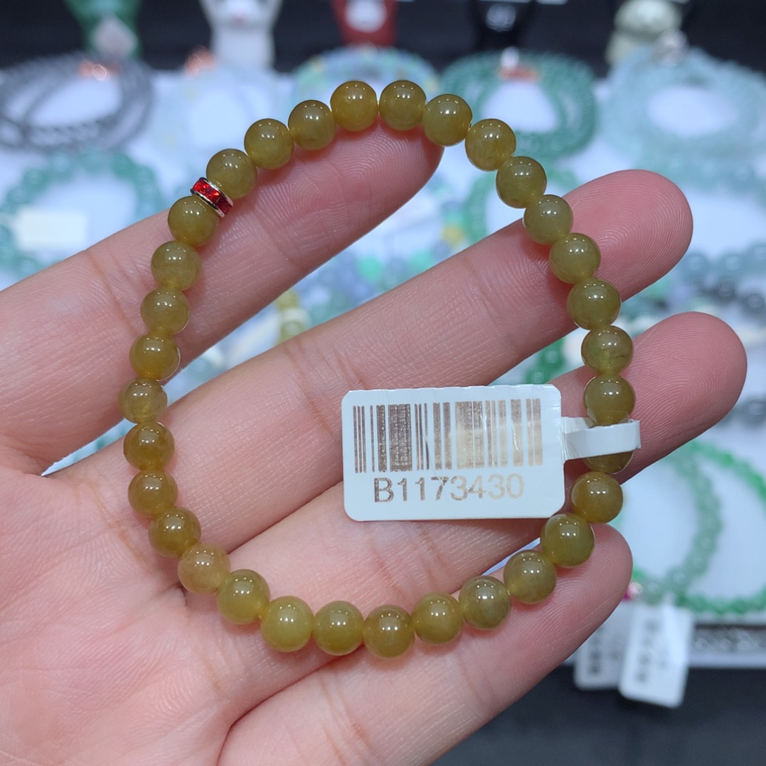 翡翠未镶嵌手串天然
