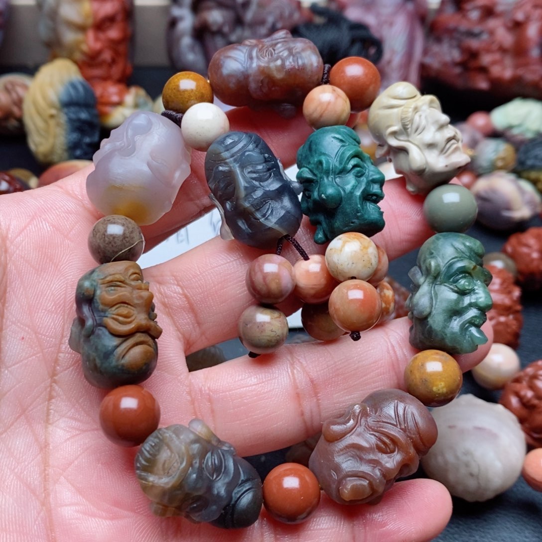 未镶嵌手串玛瑙/玉髓