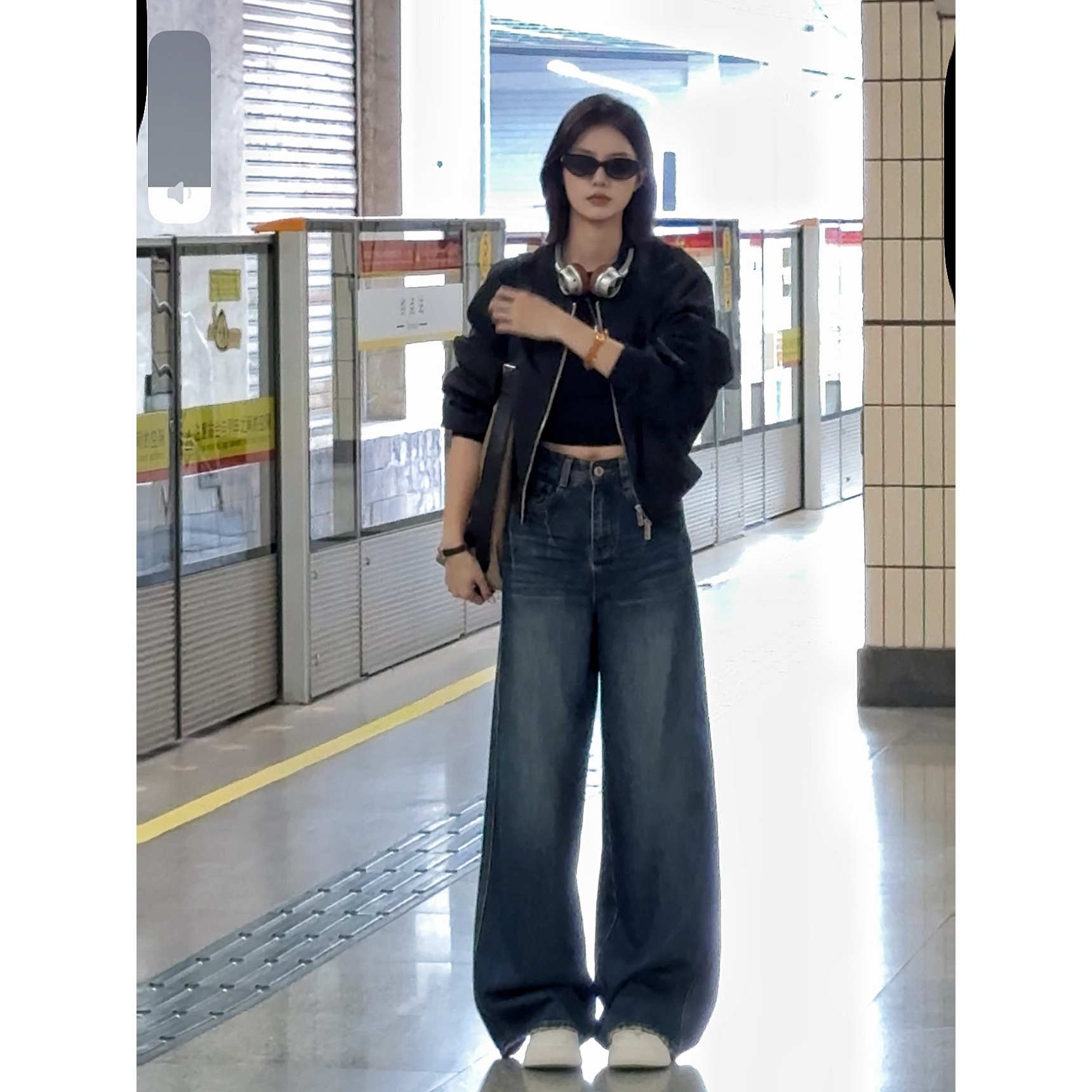 阿雅家-97J96-卡诗格裤王秋季新款显瘦百搭高级感牛仔裤