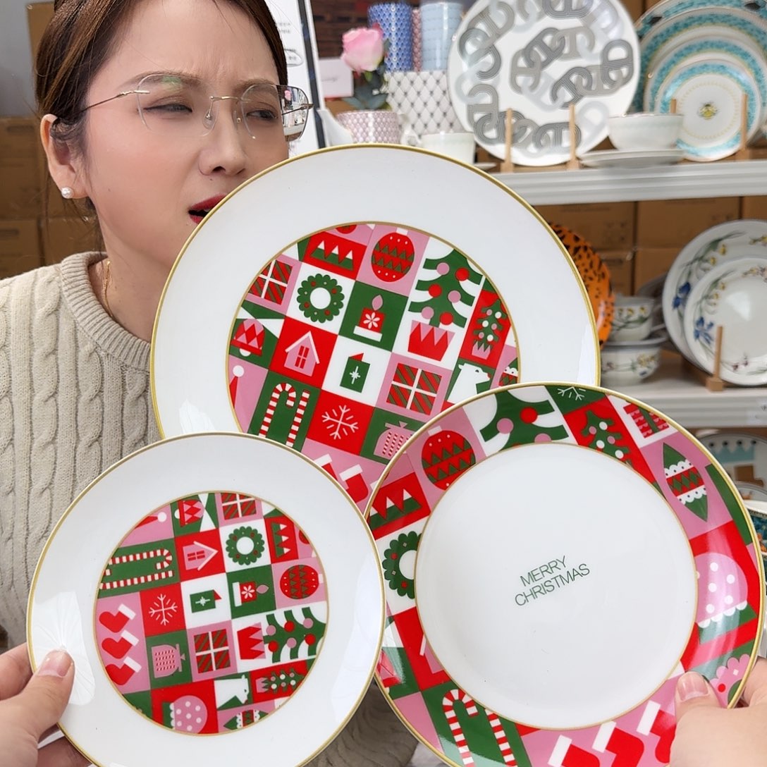 骨瓷高骨三件套6+8+10.5