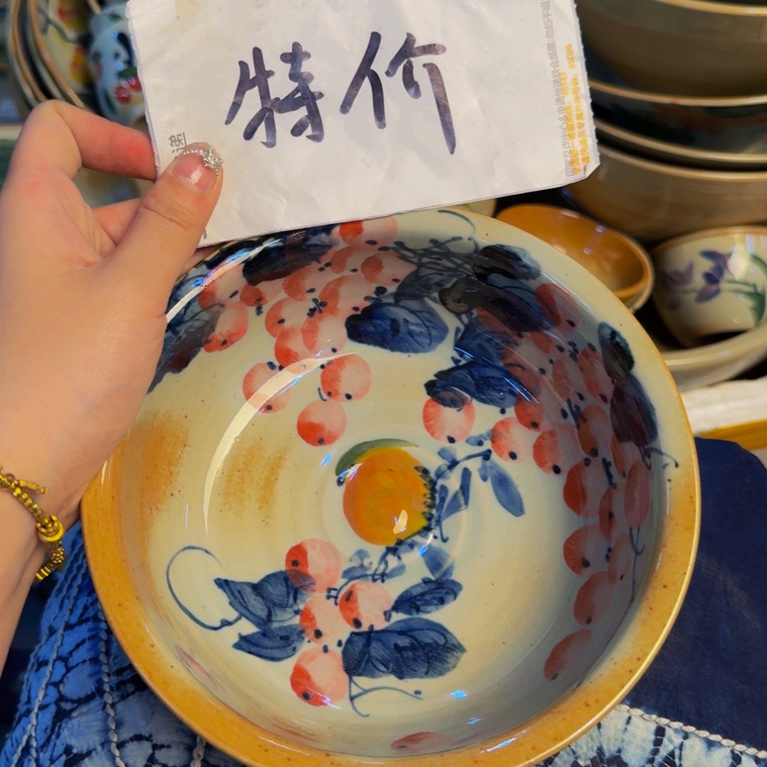 瓷片景德镇陶瓷手工手绘