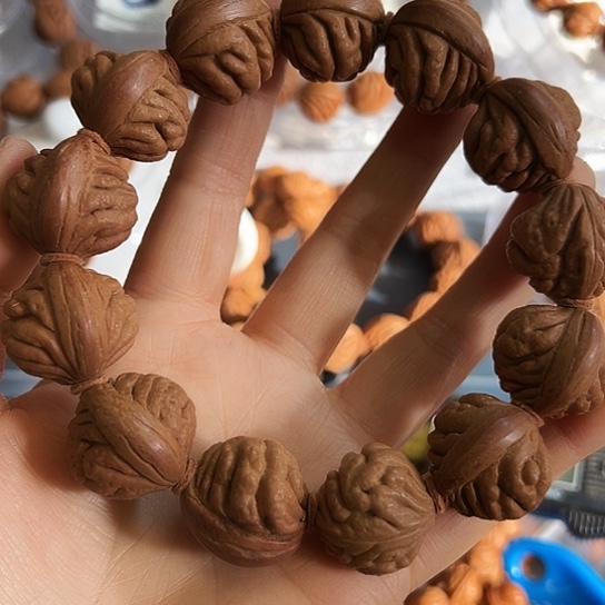 野生疙瘩纹22尺寸手串