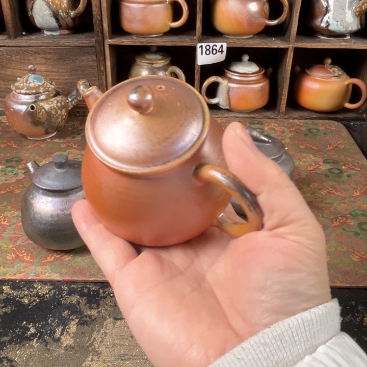 杯柴烧茶器主人壶壶