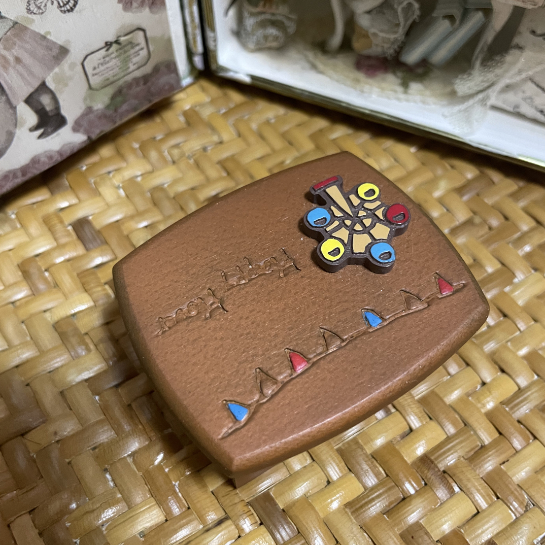 台湾迷你中古小木盒音乐盒