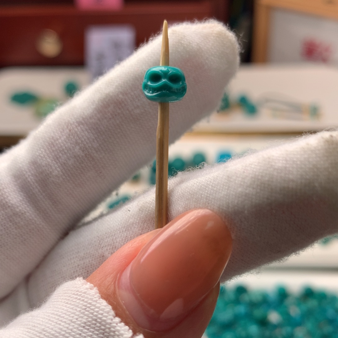 绿松石未镶嵌配饰