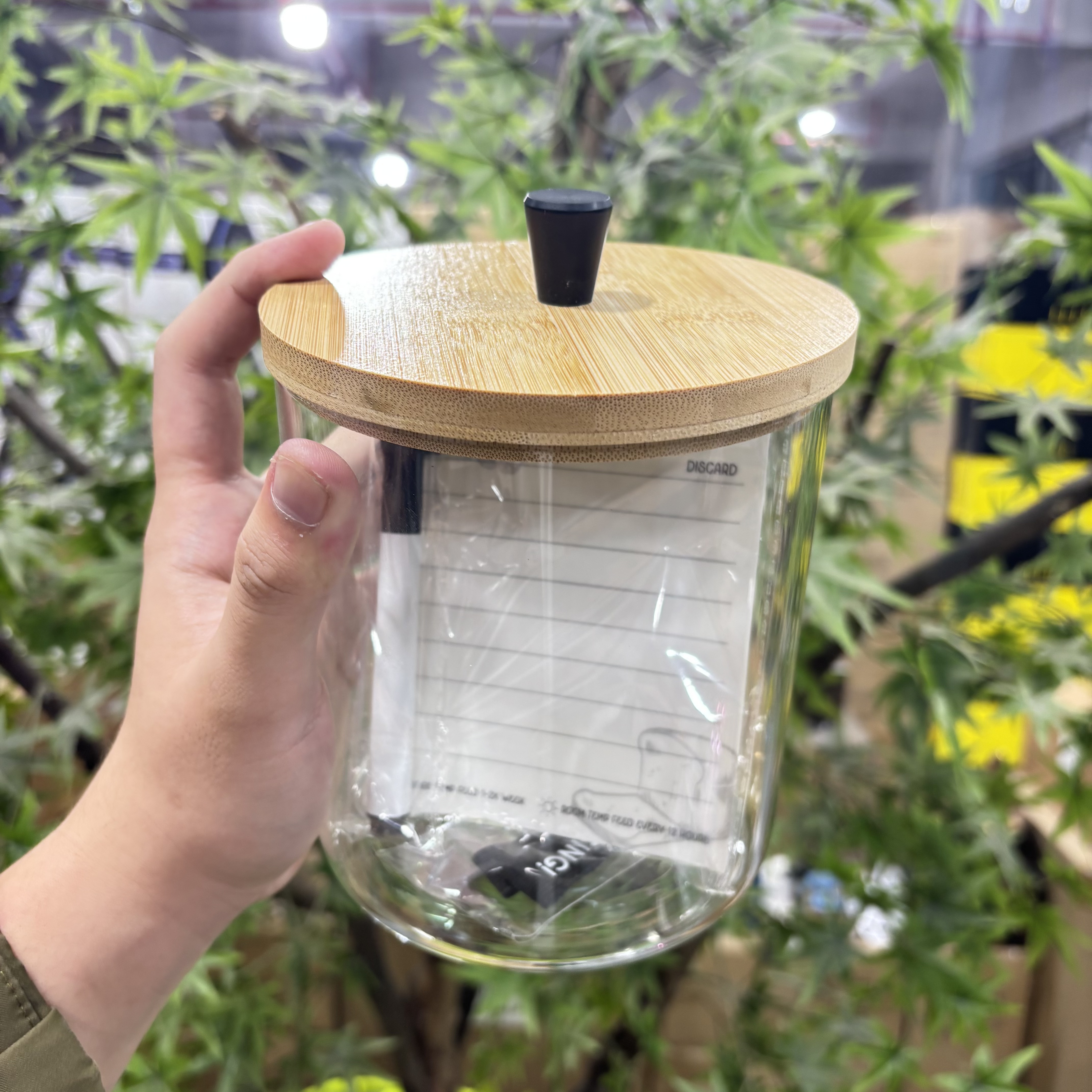 定制款！加大玻璃密封罐