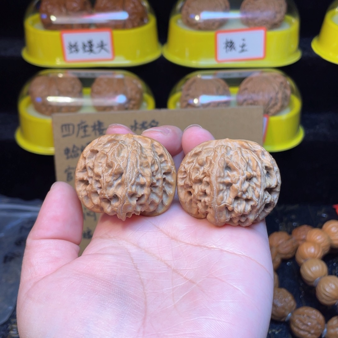 文玩核桃把件苹果园40尺