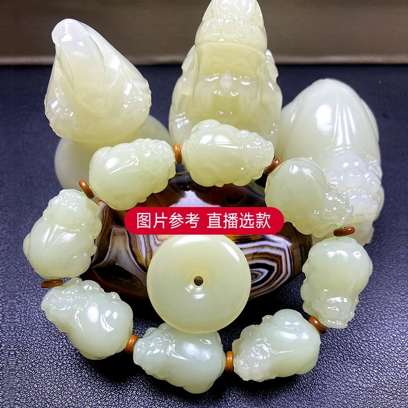 家居饰品 貔貅等手把件桌面创意小摆件(直播为准）