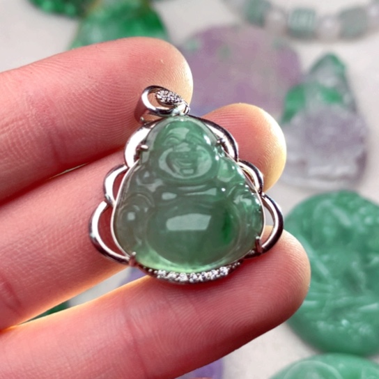 翡翠吊坠(不含链)未镶嵌