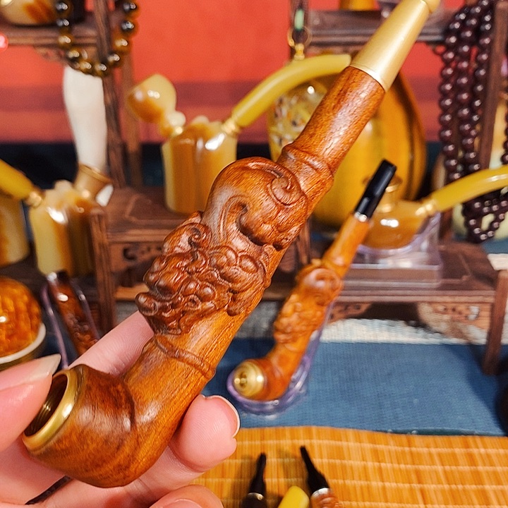 高端定制金丝楠斗