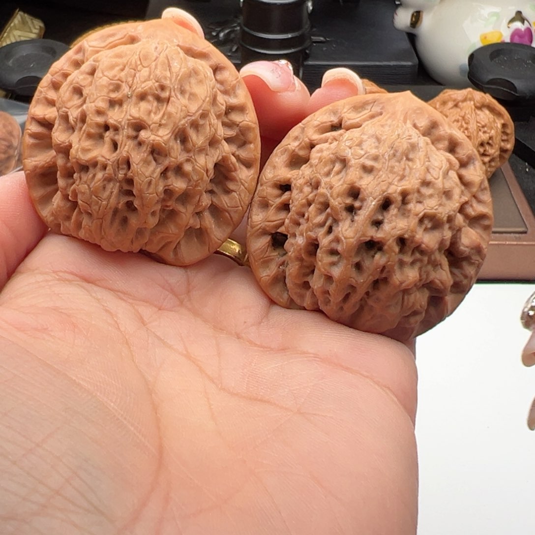 文玩核桃把件金公子44