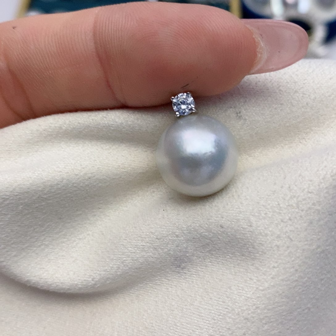 【闪购商品】海水珍珠颈饰银S925镶嵌33