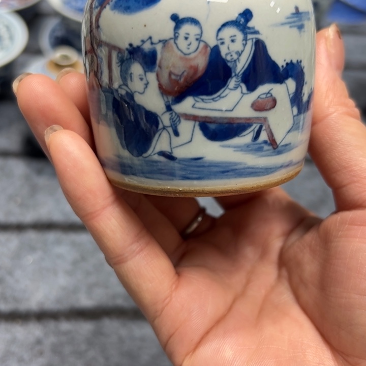 裕***顺陶摆件景德镇陶瓷杯/碟