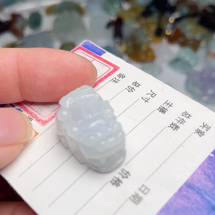 翡翠颈饰未镶嵌W*?貔貅