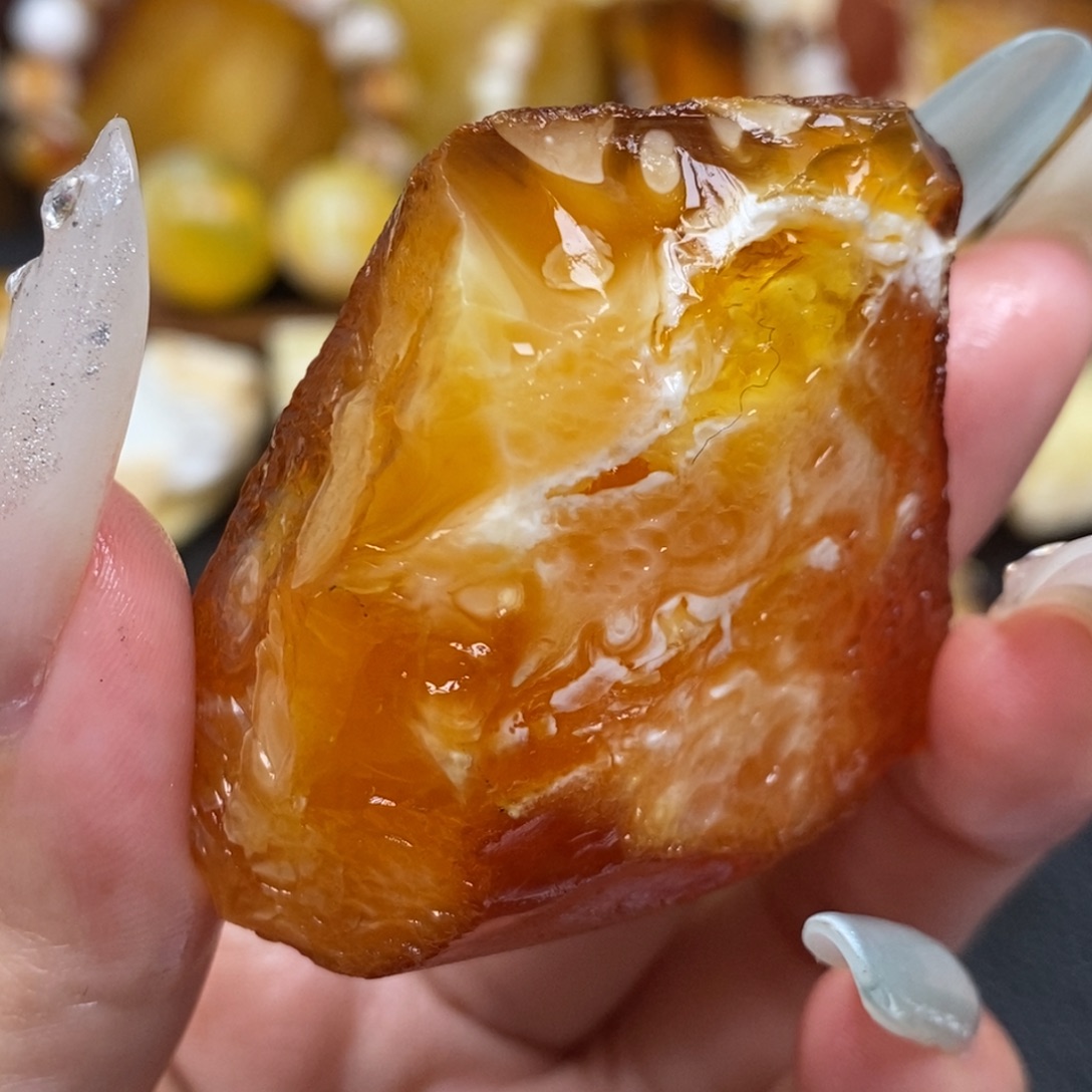 阿***长定制琥珀未镶嵌蜜蜡