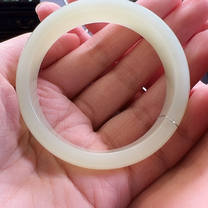 A***a和田玉未镶嵌颈饰55