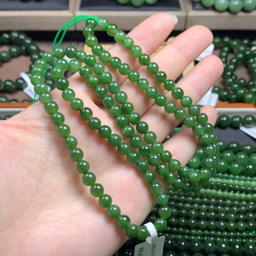 【闪购商品】和田玉（碧玉）颈饰未镶嵌6m