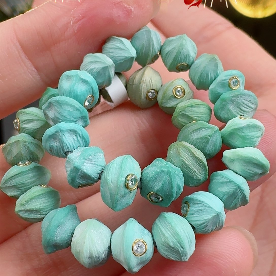 绿松石珠宝奇石未镶嵌