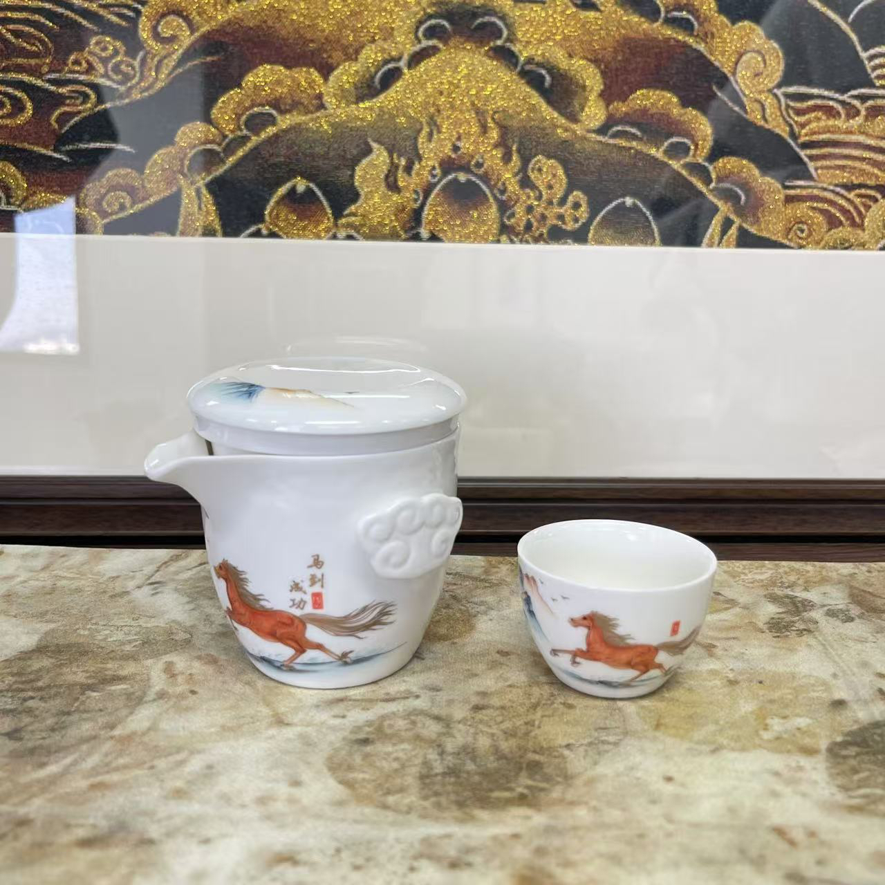 【闪购链接】马到成功一壶两杯166是