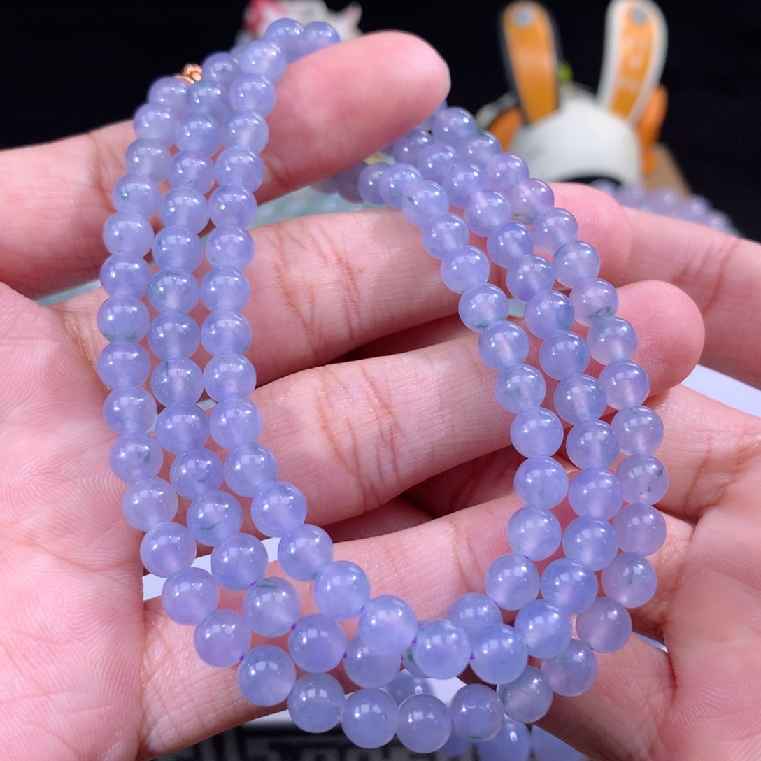 翡翠手链未镶嵌微*微翡翠