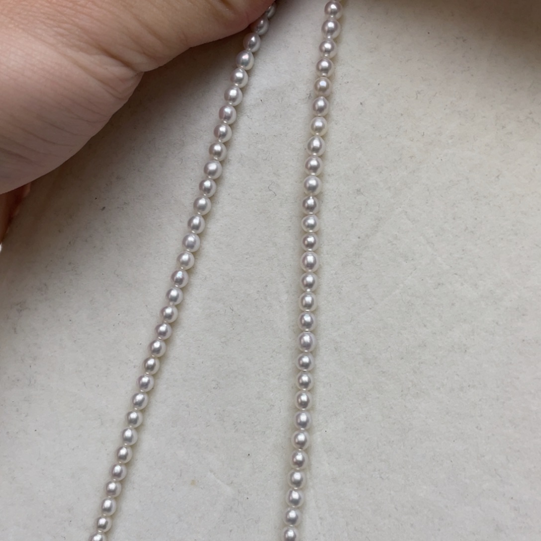 淡水珍珠银S925镶嵌颈饰