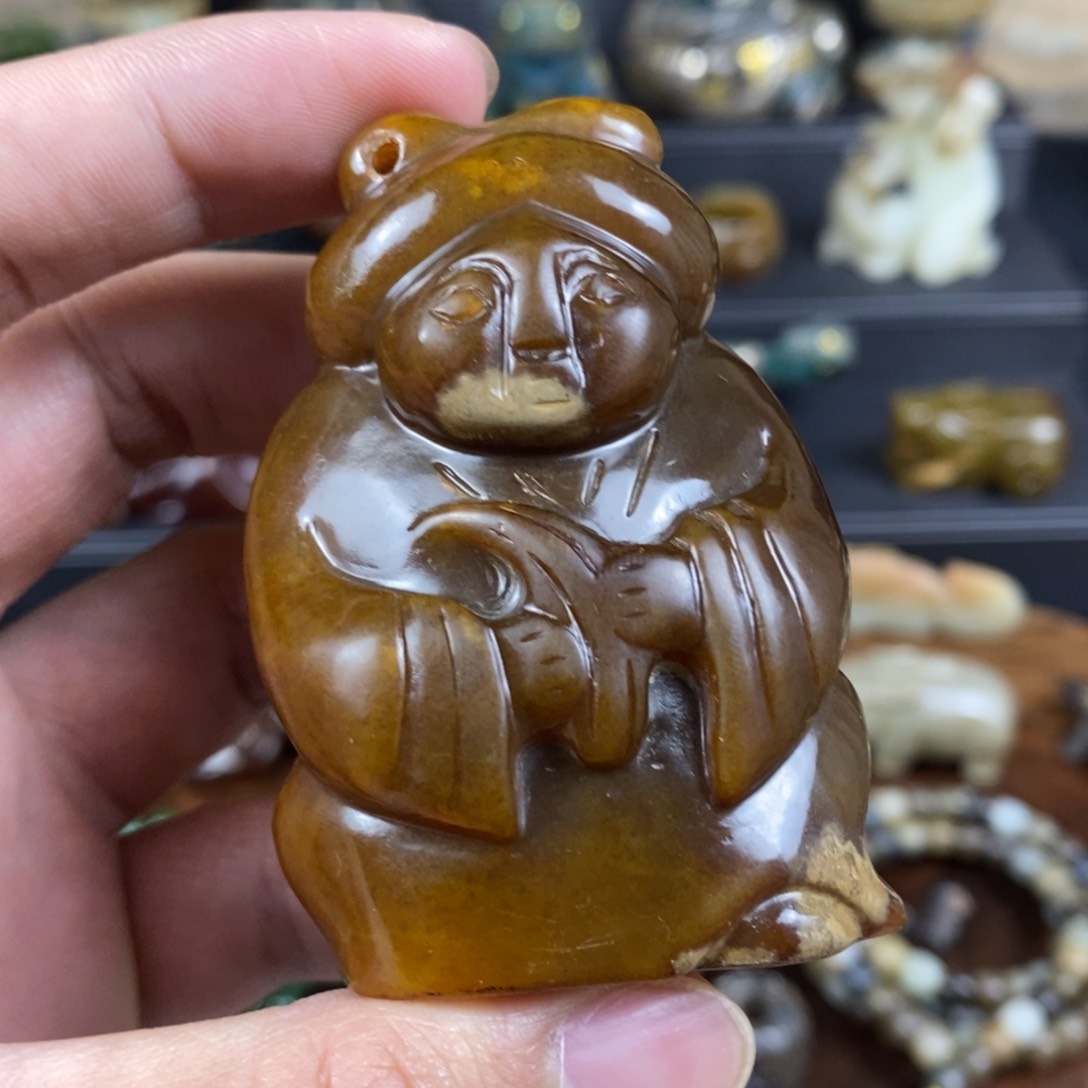 和田玉挂件未镶嵌