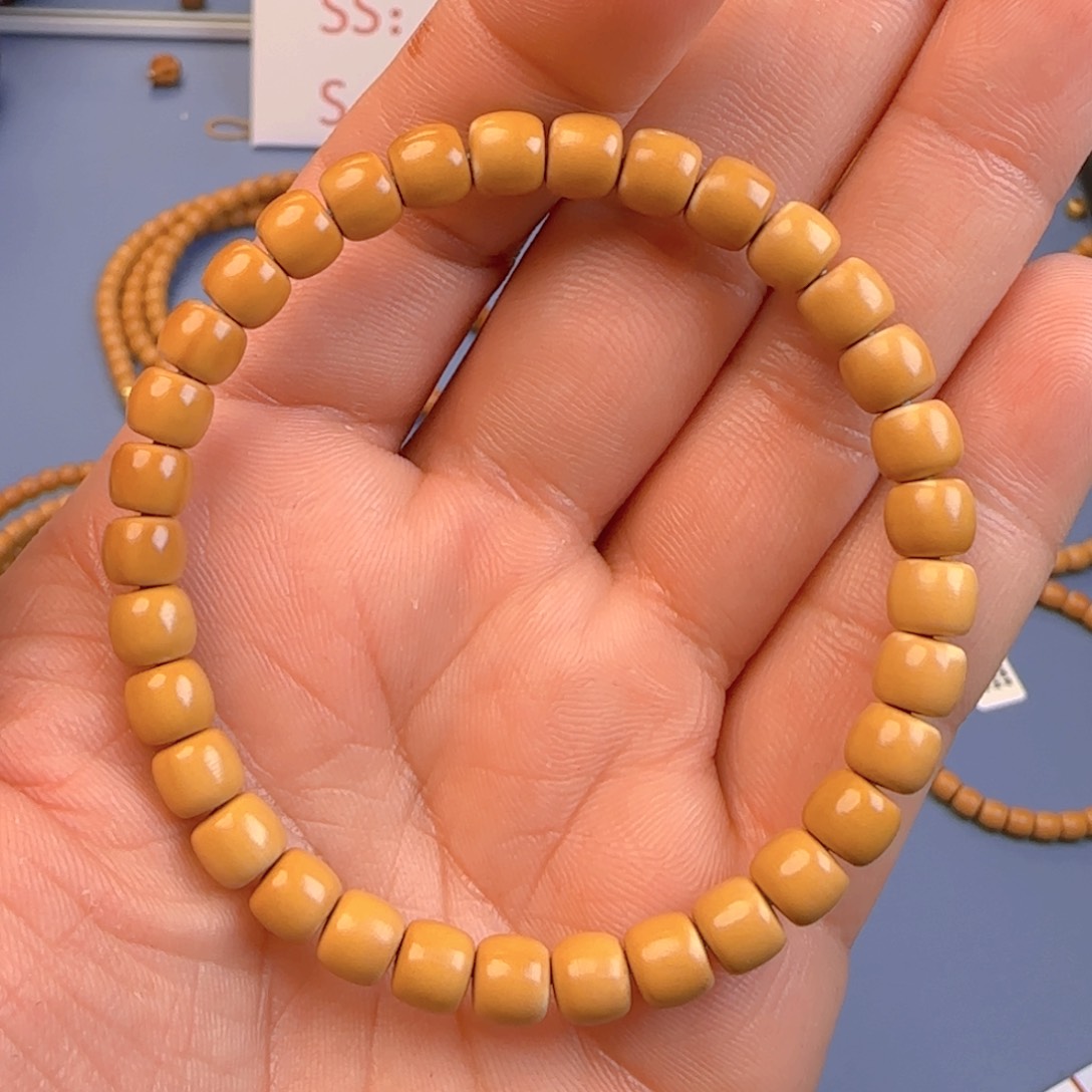 橄榄核手串核尖极限弧尺寸6.8特价