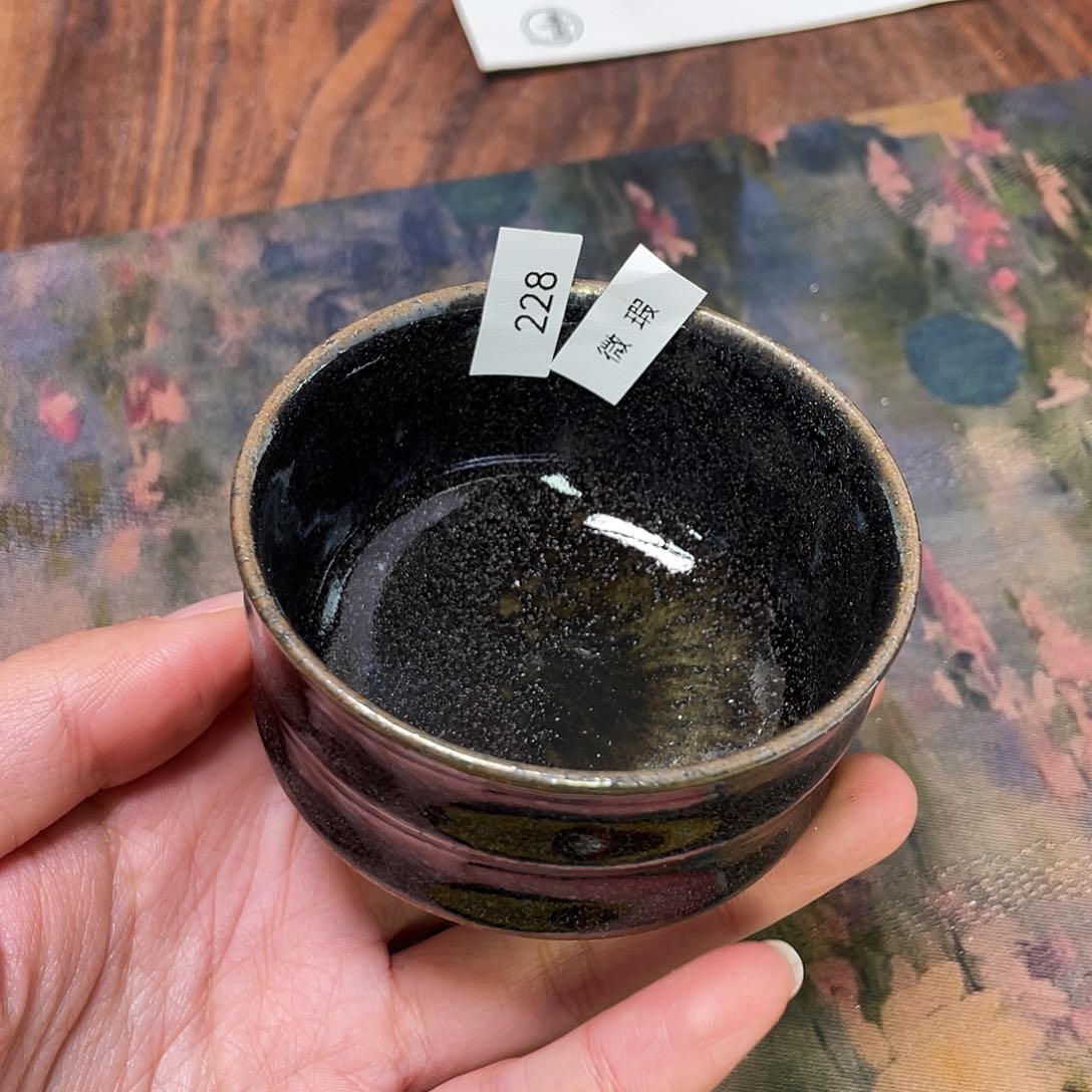 茶盏228 福临号建盏主人杯微瑕