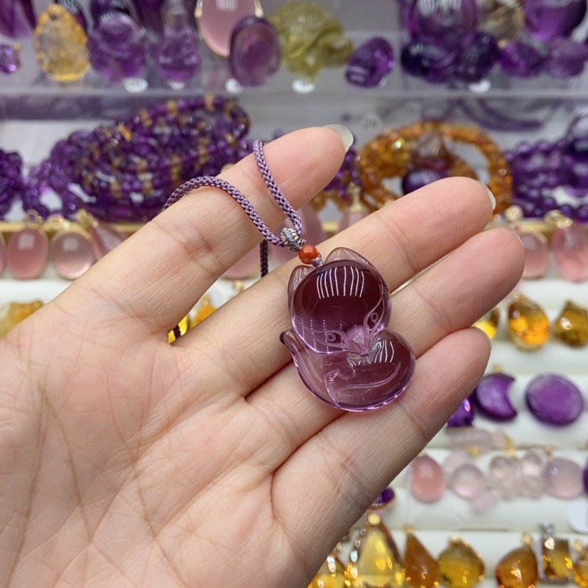 【闪购商品】水晶水晶吊坠未镶嵌