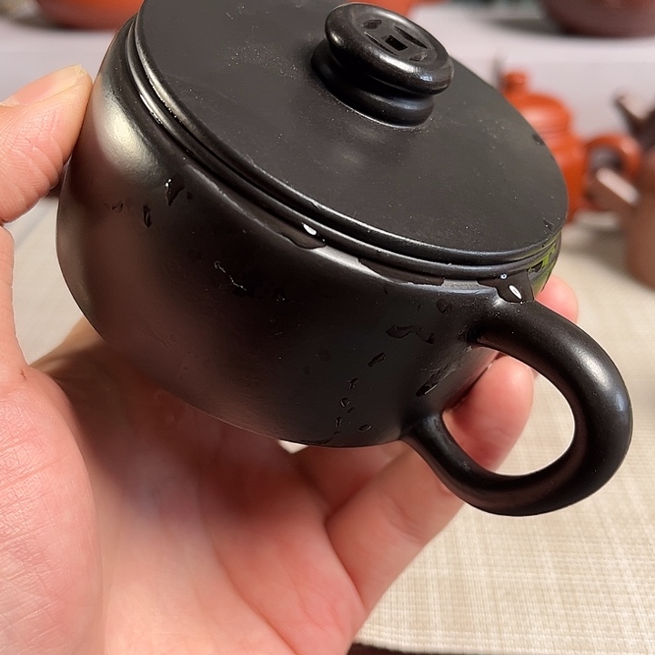 二***哥宜兴原矿手工紫砂壶