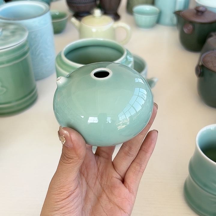 小米茶器龙泉青瓷