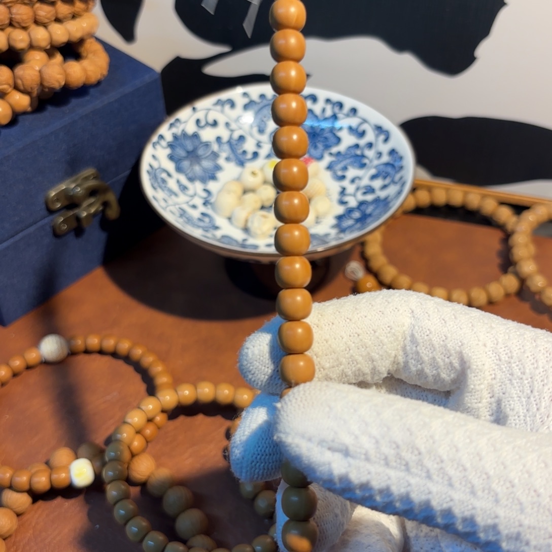 啵***薄猴头核桃手串老型