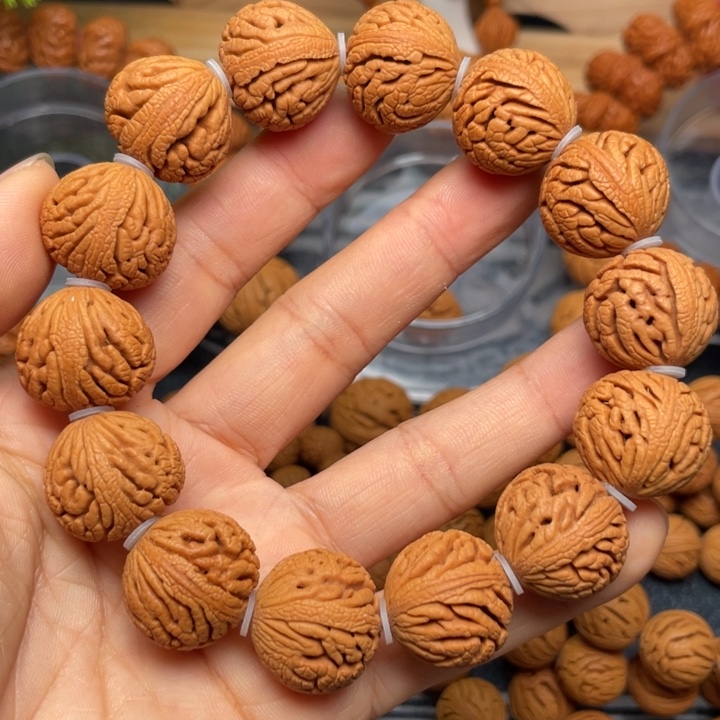 桃核手串龙纹桃核27