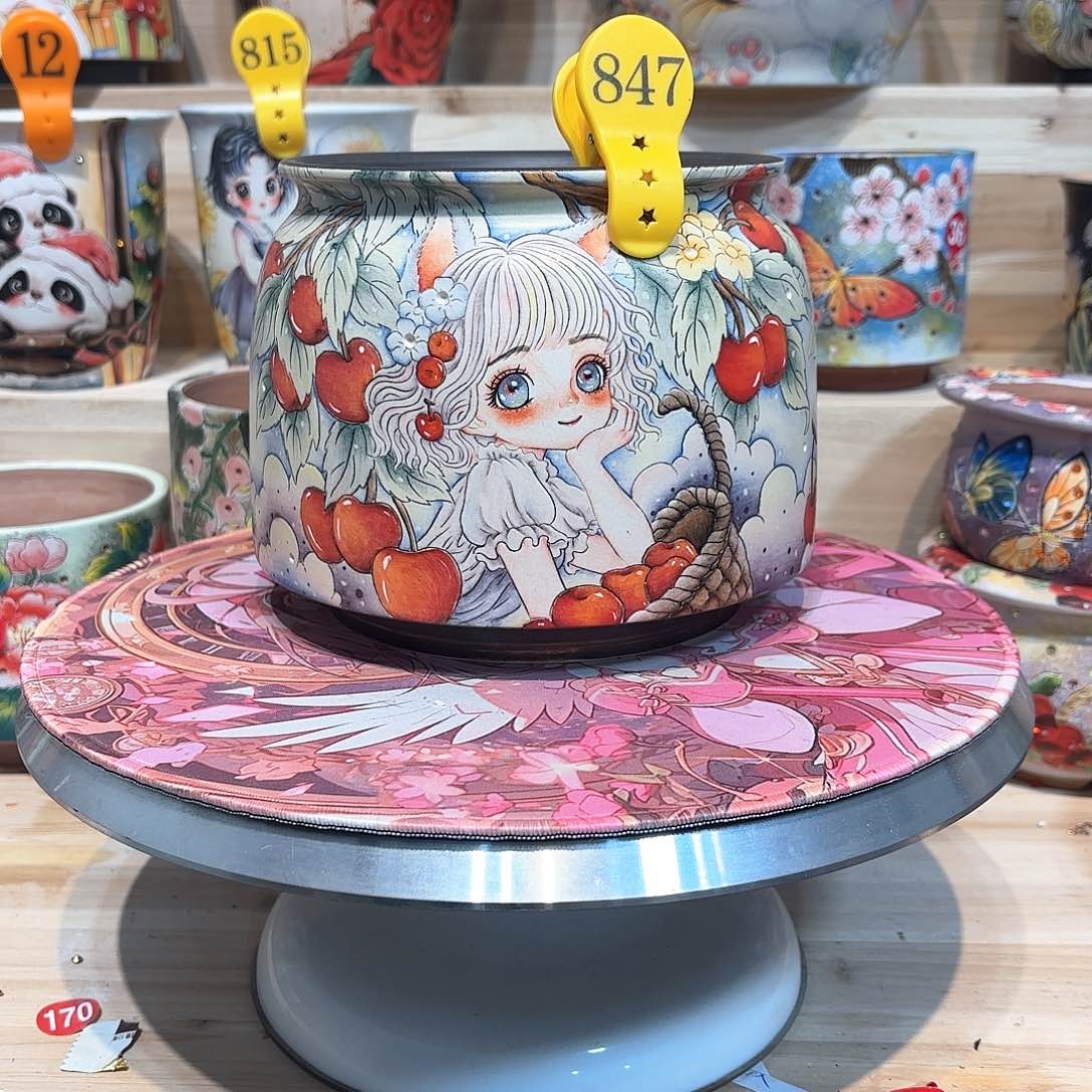 紫砂花盆手工花盆默认微瑕14/15