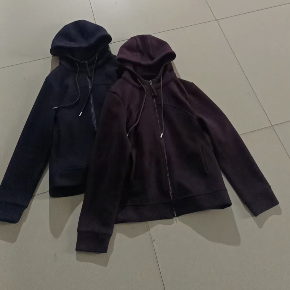 老钱风防风冬季加绒常规连帽拉链女短外套