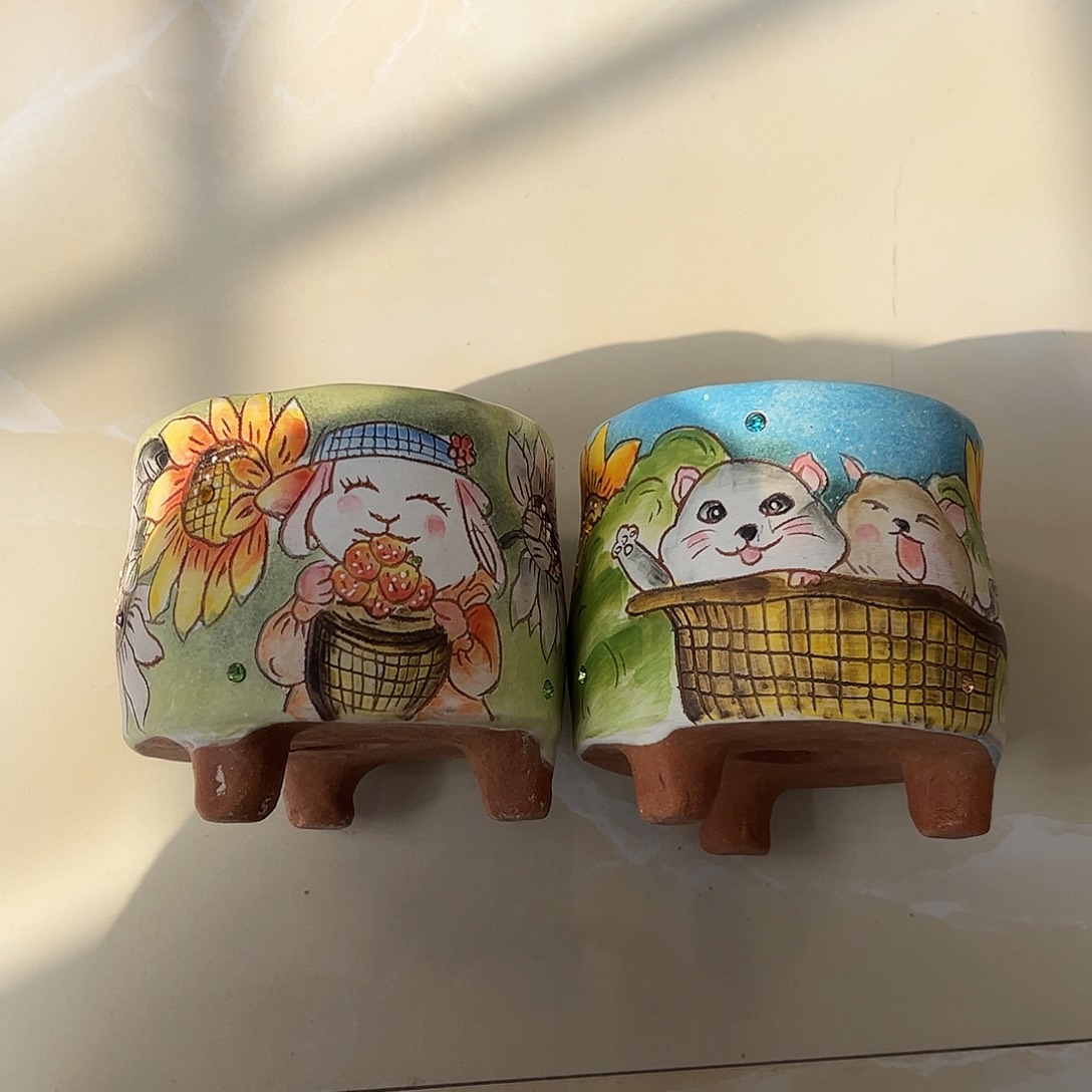 景德镇陶瓷花盆景德镇陶瓷花盆