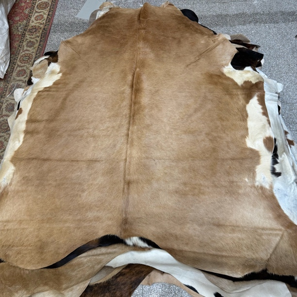 【本尼家】K1198 250×210cm专拍牛皮地毯家用轻