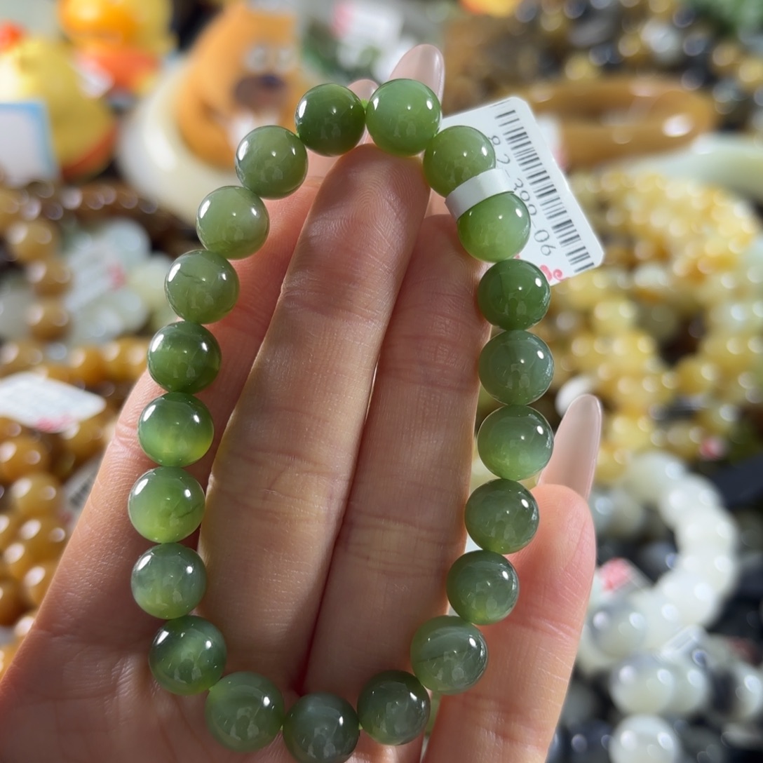 和田玉未镶嵌手串304