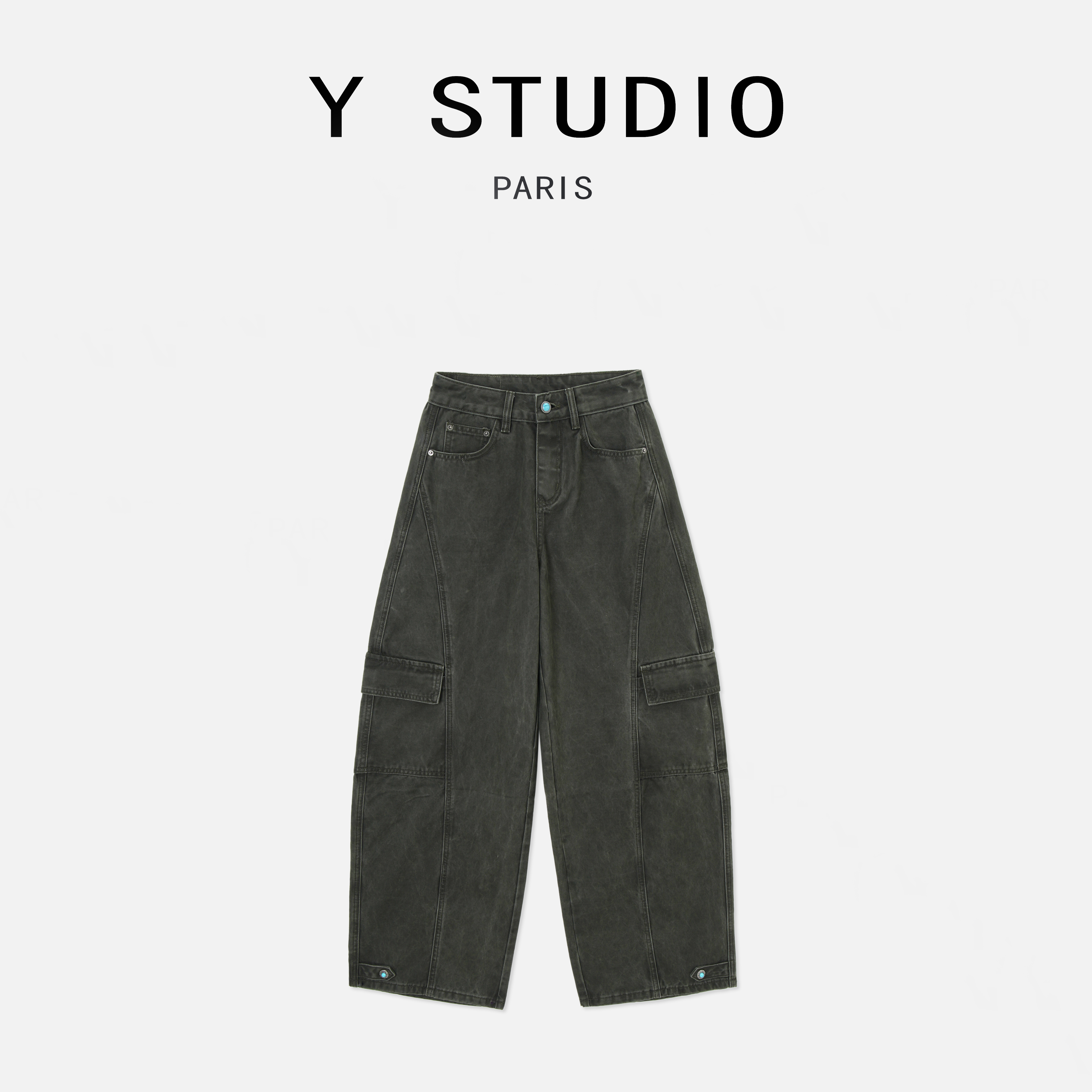 【大妮专属】（森林奇缘）25秋冬重工复古休闲水洗休闲牛仔裤