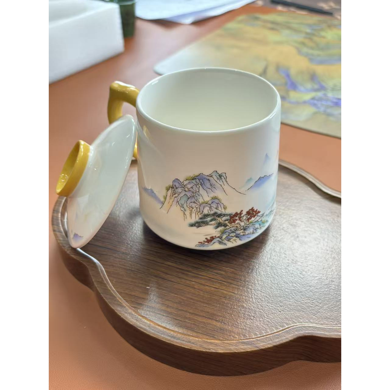 ST-Y1870山水办公杯