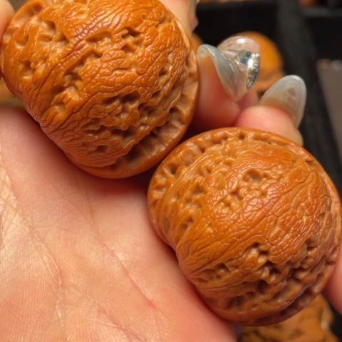 文玩核桃吊坠秦岭山脉核桃