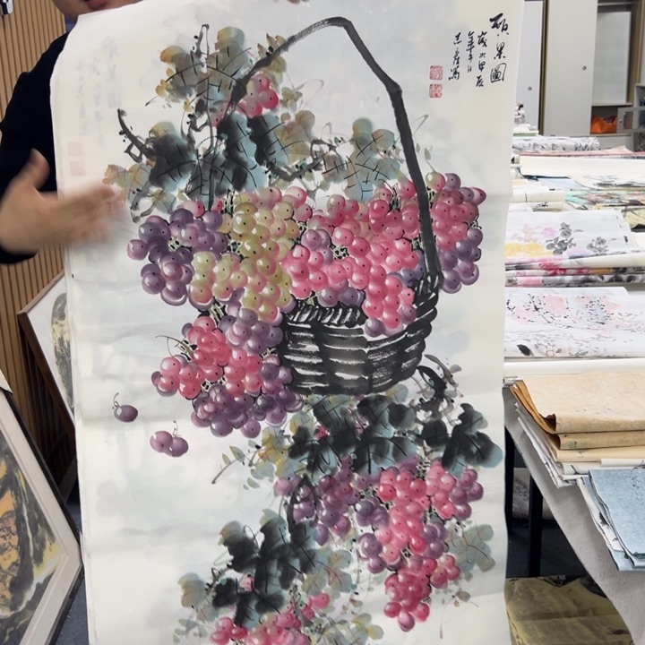 国画纯手绘字画国画宣纸