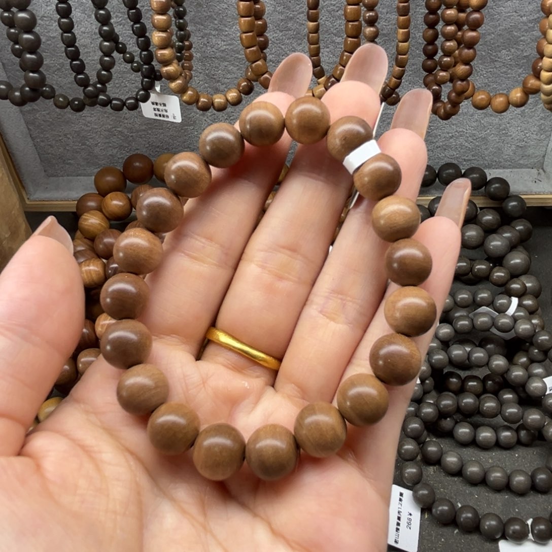 檀香木手串/手链10黑肉 原188