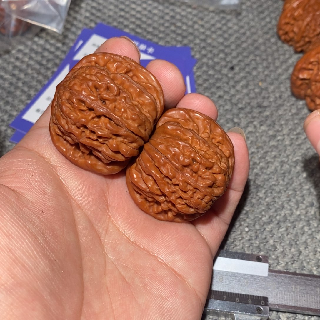 把件文玩核桃43四座楼