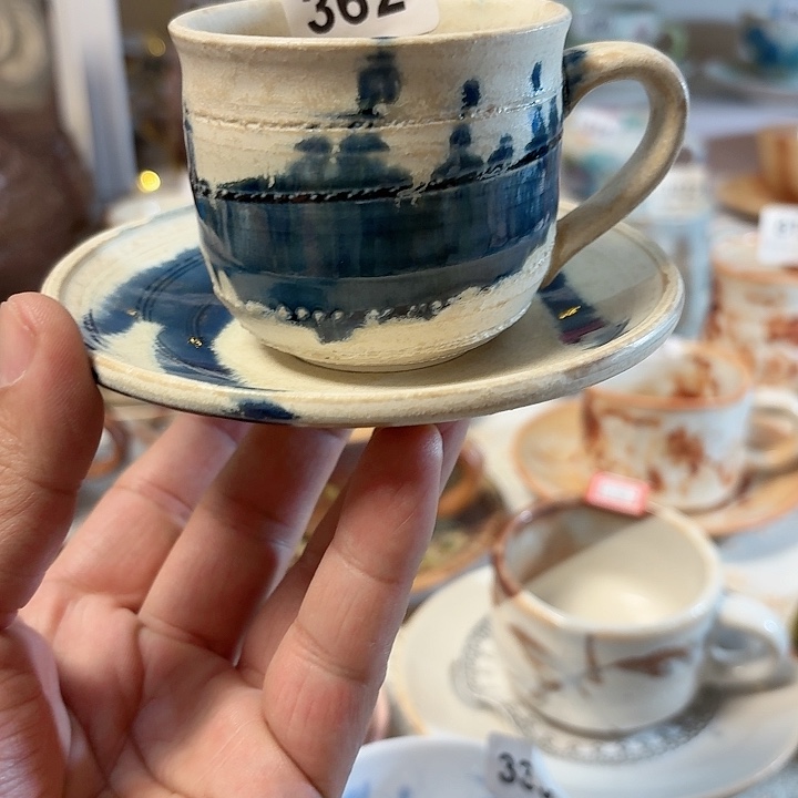 瓷片日本进口咖啡杯日本进口咖啡