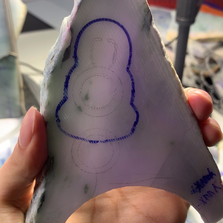 定制翡翠未镶嵌翡翠裸石