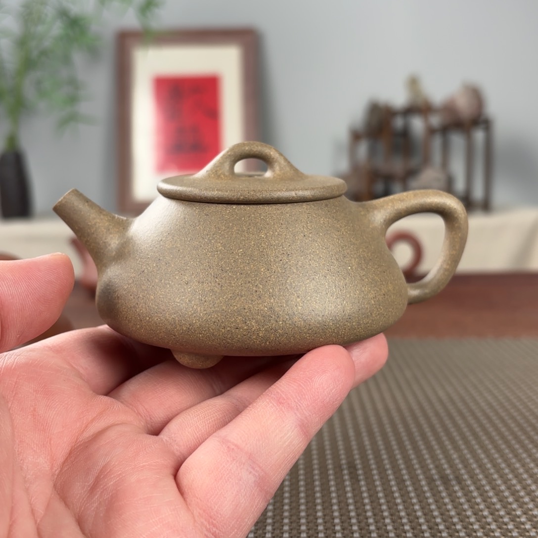 紫砂茶壶黄龙山原矿紫砂壶170