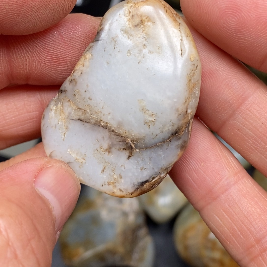 和田玉（糖玉）挂件未镶嵌