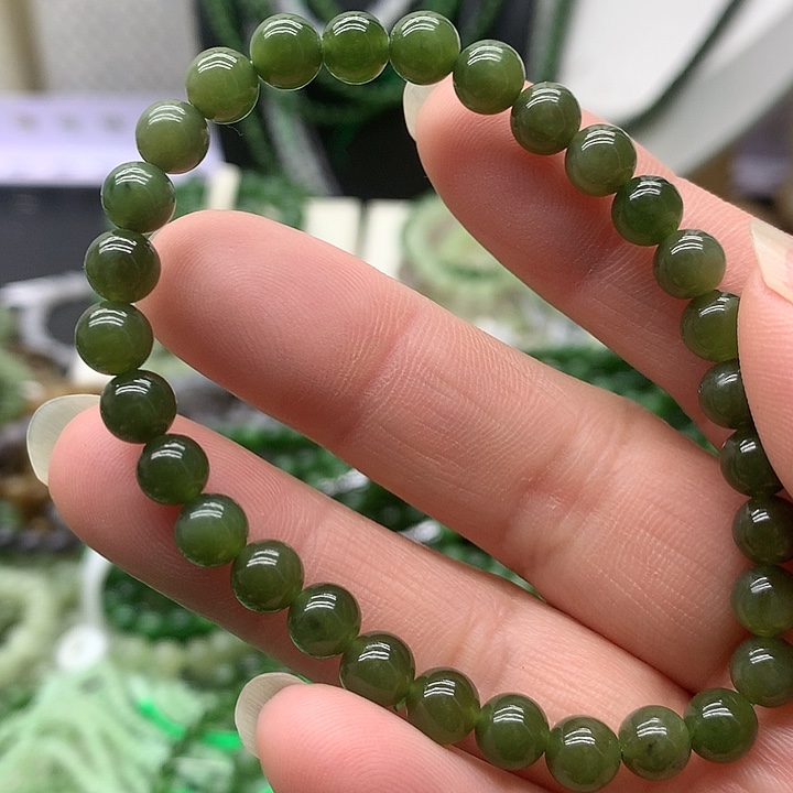 【闪购商品】和田玉手链未镶嵌6