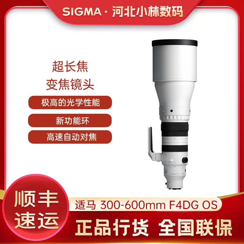 Sigma/适马300-600mm F4 DG OS 专业长焦 全画幅超远摄 变焦镜头 